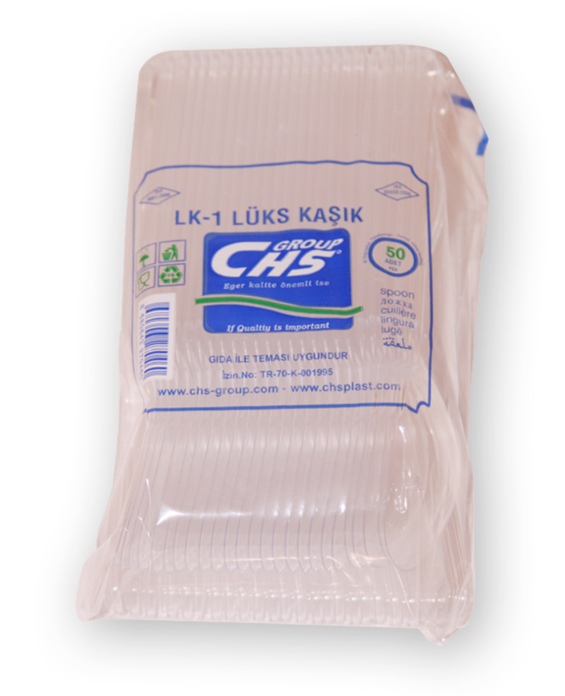 Lüks Plastik Kaşık